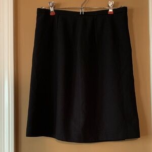 Chic Black A-Line Women's Skirt